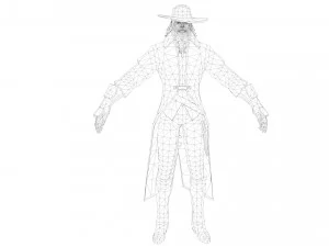 Cowboy 3D Model