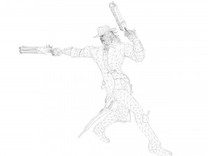 Cowboy Modello 3D