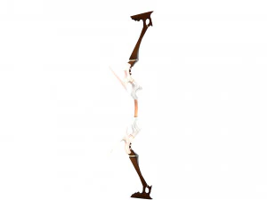 3D Archer Rigged Hair 3D Model