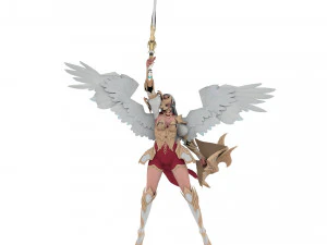 Evora Angel Female Character 3D Model