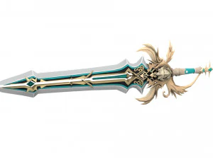 Evora Angel Female Character 3D Model