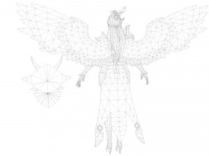 Personnage féminin Evora Angel Modèle 3D