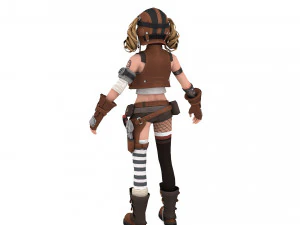 3D Primrose Egypt - Game Ready model 3D Model
