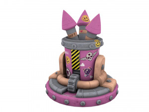 3D Primrose Egypt - Game Ready model Model 3D