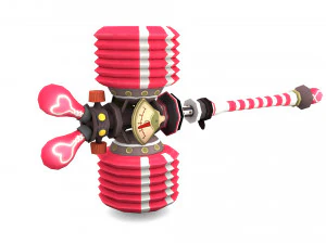 3D Primrose Egypt - Game Ready model 3D Model