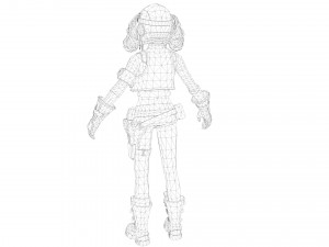 3D Primrose Egypt - Game Ready model Model 3D