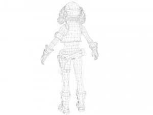 3D Primrose Egypt - Game Ready model 3D Model