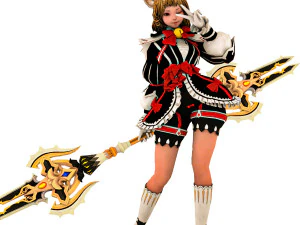 Supery garota 3 manipulada Modelo 3D