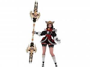 Supery girl 3 rigged 3D Model