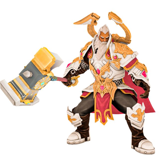 Warrior Rigged 3D 모델 .c4d .max .obj .3ds .fbx .stl .blend 