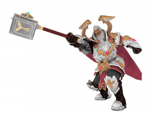 Warrior Rigged 3D 모델