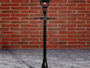 StreetLamp01 3D Model