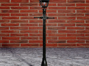 StreetLamp01 3D Model