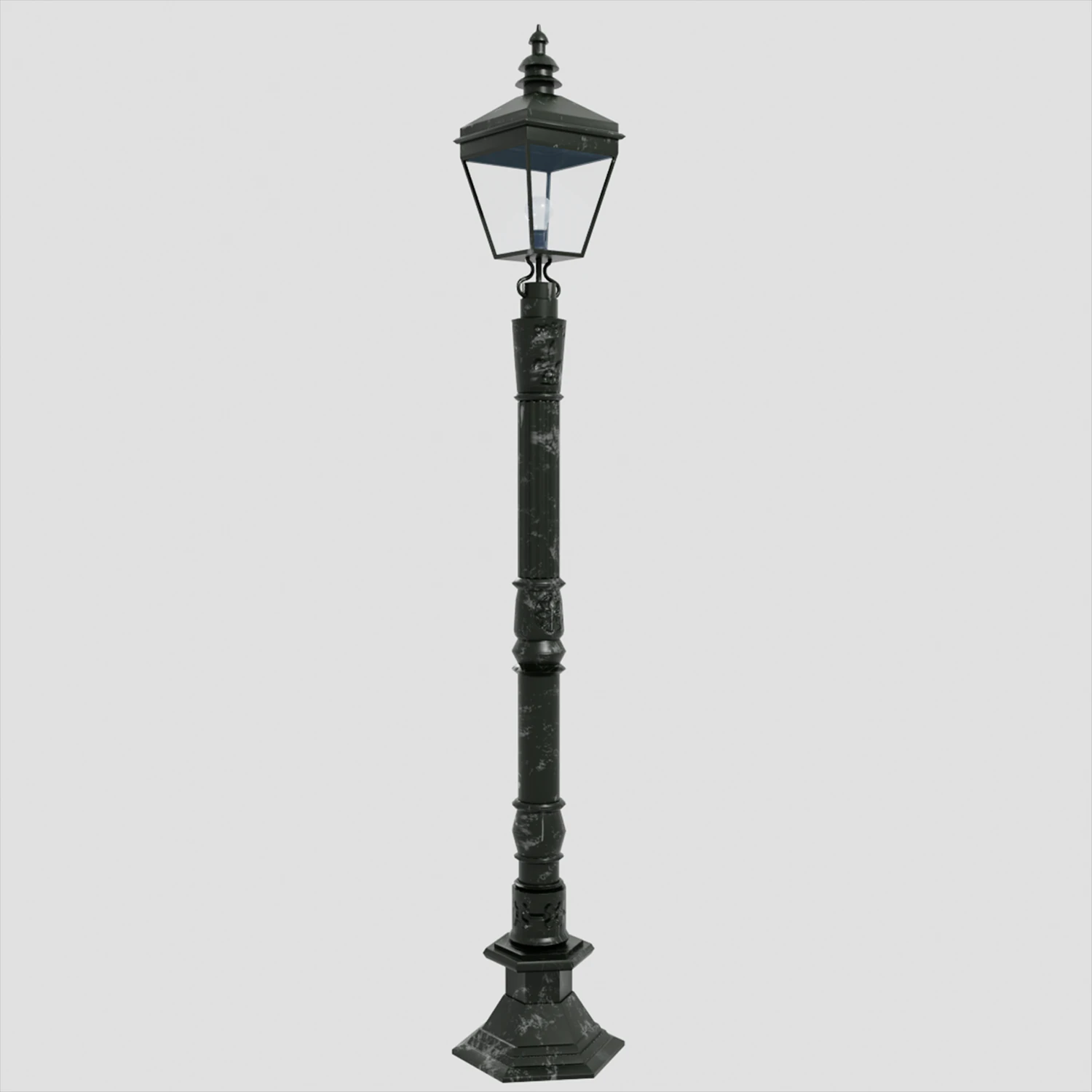 StreetLamp02 3D Model .c4d .max .obj .3ds .fbx .stl .blend 
