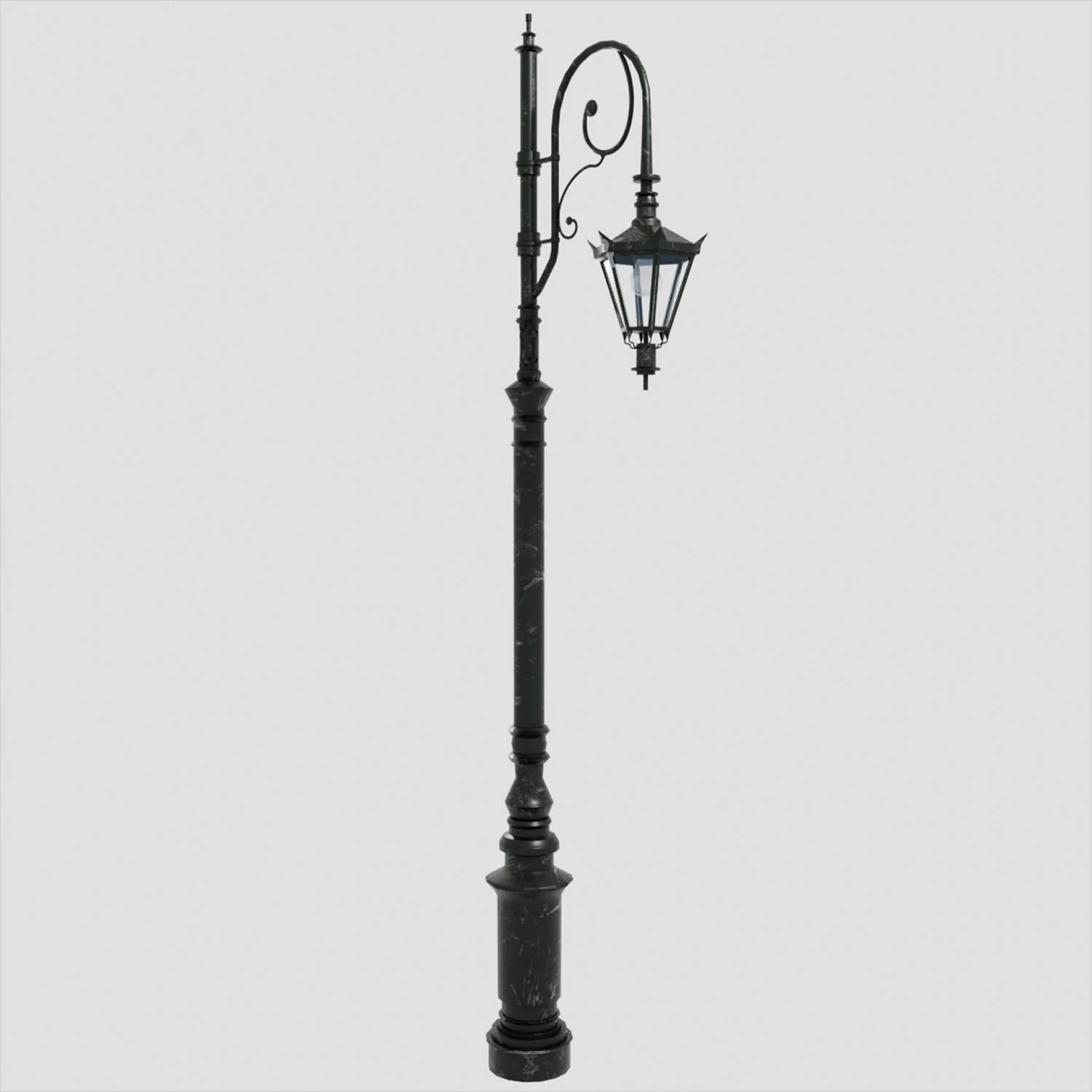 StreetLamp03 3D Model .c4d .max .obj .3ds .fbx .stl .blend