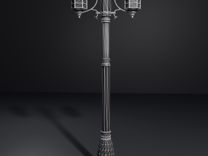 StreetLamps6Pack Vol 1 Modello 3D
