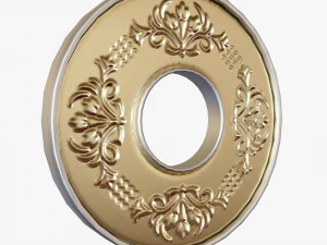 Metallic Coins Pack01 3D Model