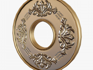 Metallic Coins Pack01 Model 3D