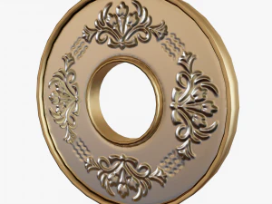 Metallic Coins Pack01 3D Model