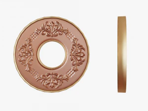 Metallic Coins Pack01 3D Model