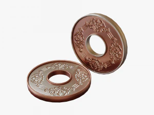 Metallic Coins Pack01 3D Model