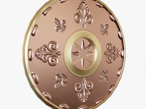 Metallic Coins Pack01 3D Model