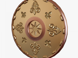 Metallic Coins Pack01 Model 3D