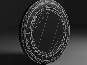 Metallic Coins Pack01 3D Model