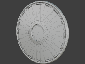 Metallic Coins Pack01 Model 3D