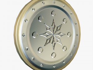 Metallic Coins Pack01 Model 3D