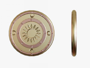 Metallic Coins Pack01 3D Model