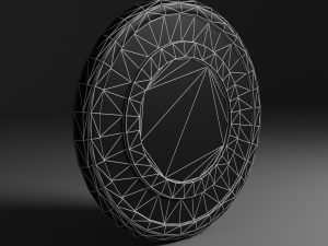 Metallic Coins Pack01 Model 3D