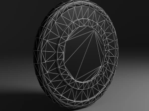 Metallic Coins Pack01 3D Model