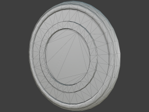 Metallic Coins Pack01 Model 3D