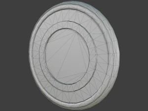 Metallic Coins Pack01 3D Model