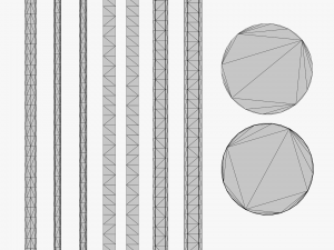 Metallic Coins Pack01 Model 3D