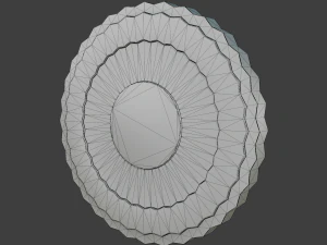 Metallic Coins Pack02 3D Model