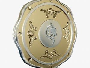 Metallic Coins Pack02 3D 模型