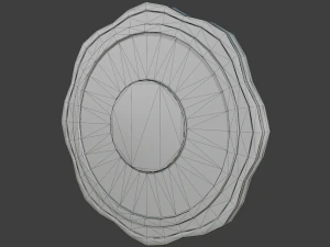 Metallic Coins Pack02 3D Model