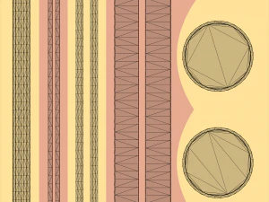 Metallic Coins Pack02 3D Model