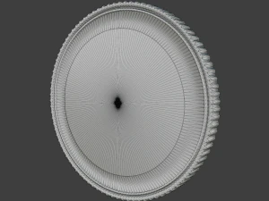 Metallic Coins Pack02 3D Model