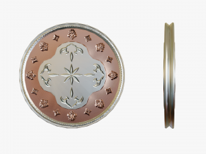 Metallic Coins Pack03 Model 3D