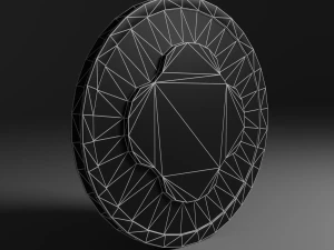 Metallic Coins Pack03 3D Model