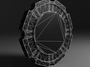 Metallic Coins Pack03 3D Model