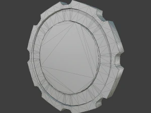 Metallic Coins Pack03 3D Model
