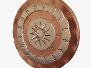 Metallic Coins Pack03 3D Model