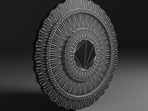 Metallic Coins Pack04 3D 模型