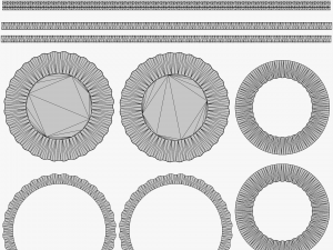 Metallic Coins Pack04 3D 模型