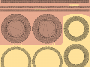 Metallic Coins Pack04 3D 模型