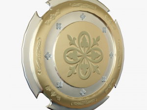 Metallic Coins Pack04 3D 模型